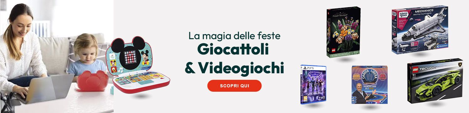 Giocattoli & Videogiochi : la magia delle feste!