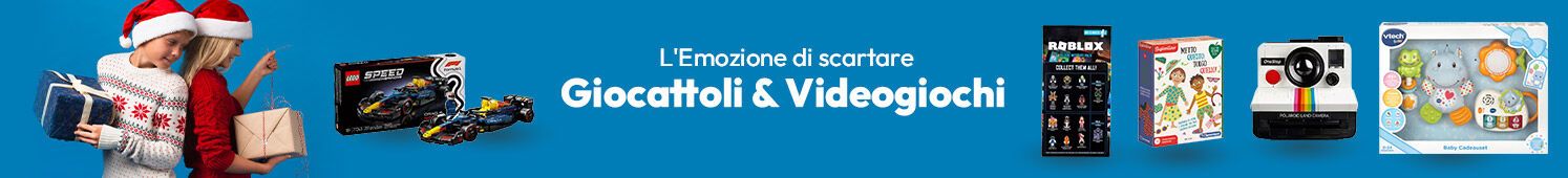 Giocattoli e Videogiochi: l'emozione di scartare