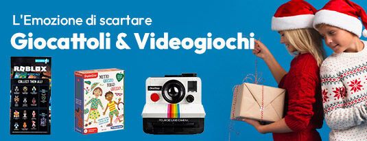 Giocattolii e Videogiochi: l'emozione di scartare