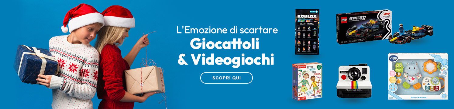 Giocattoli e Videogiochi: l'emozione di scartare