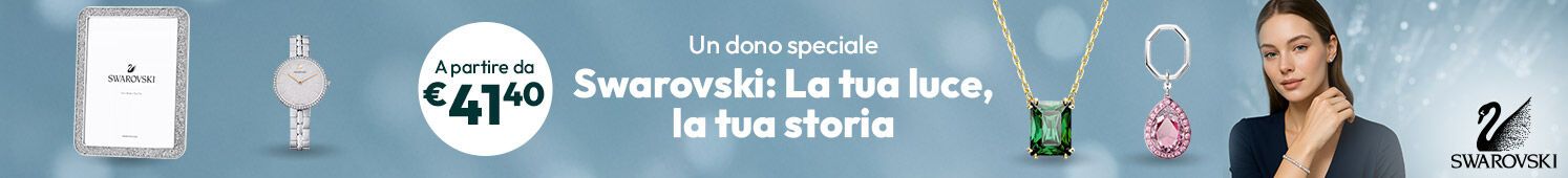 Swarovski: un dono speciale a partire da €41,40