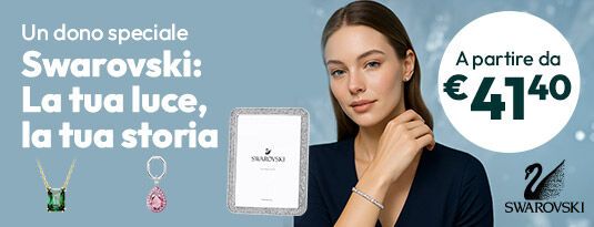Swarovski: un dono speciale a partire da €41,40