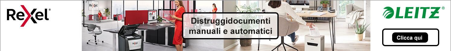 Distruggidocumenti manuali e automatici