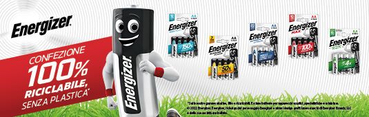 Pile Energizer per tutti i gusti