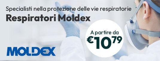 Repiratori Moldex: specialisti nella protezione delle vie respiratorie a partire da €10,79