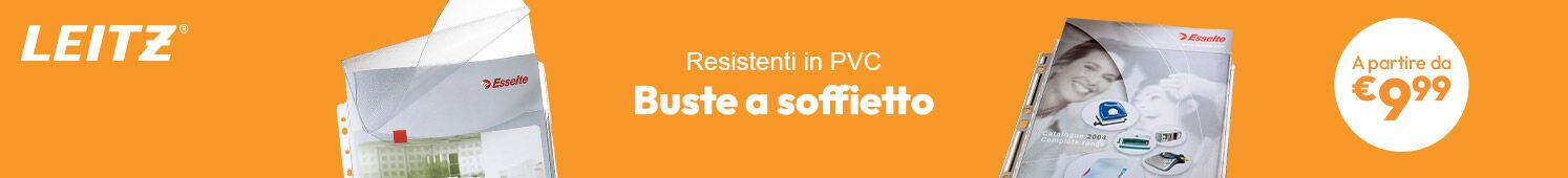Buste a soffietto Leitz a partire da €9,99