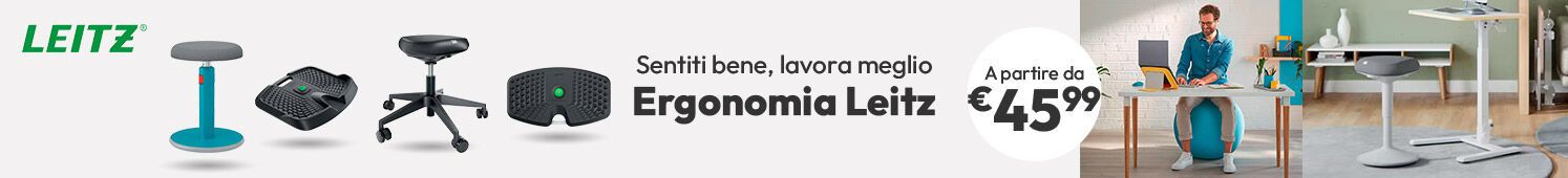 Ergonomia Leitz a partire da €45,99