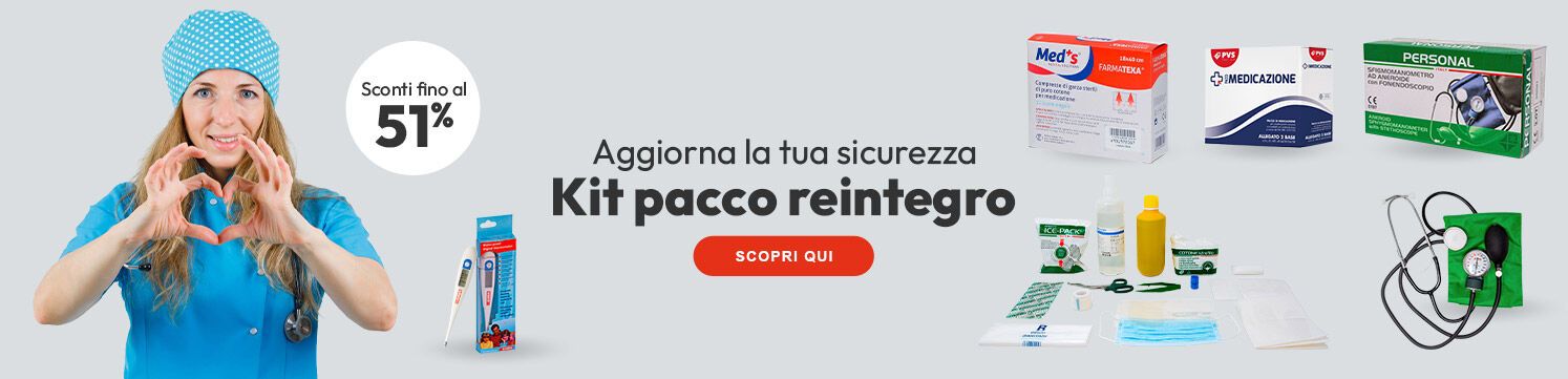 Kit pacco reintegro con sconti fino al 51%