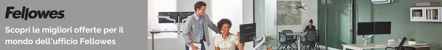 Scopri le migliori offerte per il mondo dell'ufficio di Fellowes!