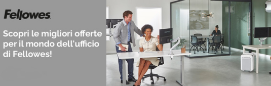Scopri le migliori offerte per il mondo dell'ufficio di Fellowes!