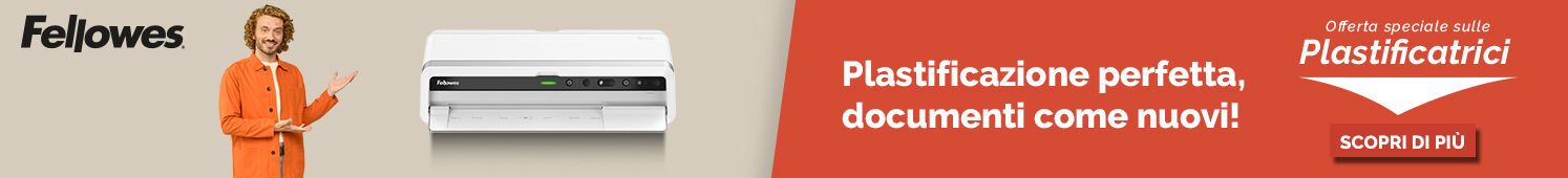 Plastificatrici Fellowes scopri i prodotti che ti aiutano a produrre una documentazione perfetta!