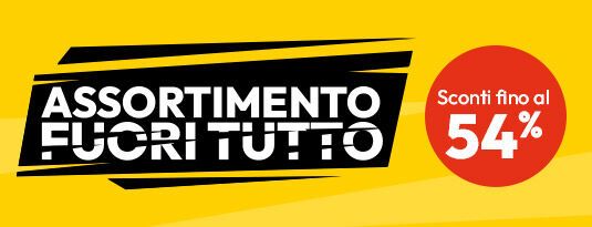 Fuori Tutto Sconti fino al 54%