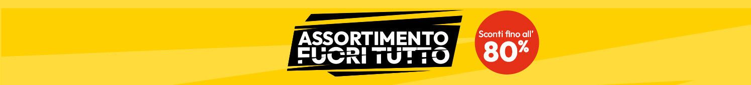 Fuori Tutto Sconti fino all'80%