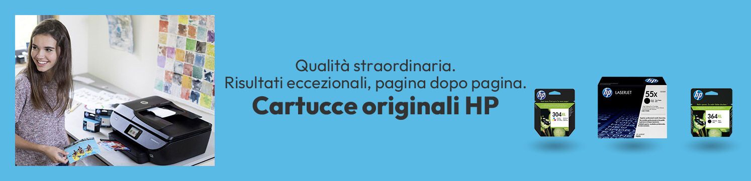 Cartucce originali HP Qualità e risultati eccezionali!