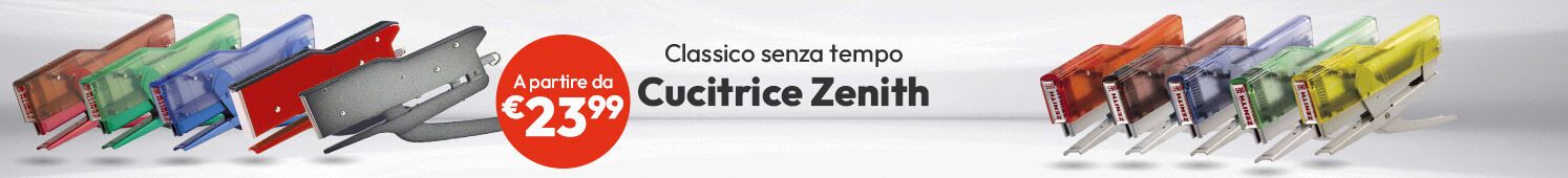 Cucitrice Zenith a partire da soli € 23,99