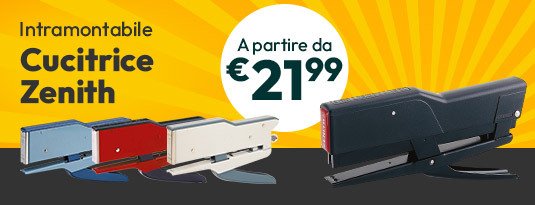 Cucitrice Zenith a partire da soli € 21,99