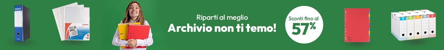 Archivio non ti temo: sconti fino al 57%