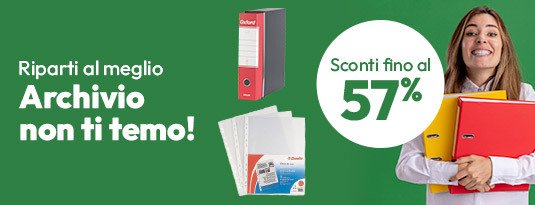 Archivio non ti temo: sconti fino al 57%