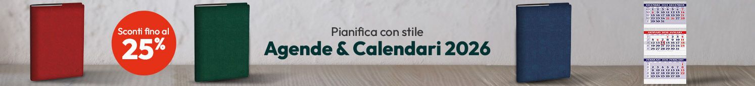 Agende & Calendari 2026: pianifica con stile i tuoi impegni!