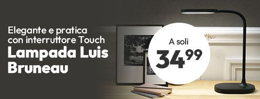 Lampada Luis elegante e pratica a soli € 34,99