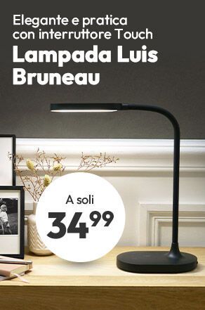 Lampada Luis elegante e pratica a soli € 34,99