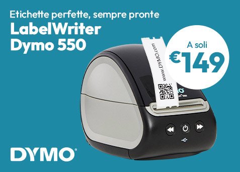 Dymo LW550 a soli € 149