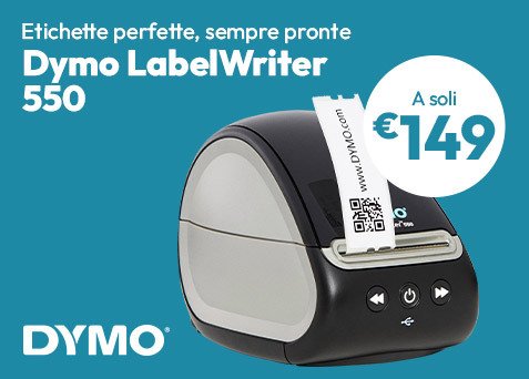 Dymo LW550 a soli € 149