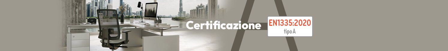 Sedie per ufficio certificate EN 1335 2020 tipo A