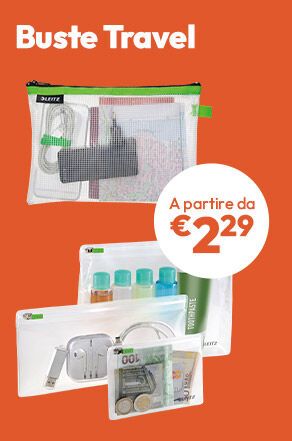 Buste Travel a partire da € 2,29