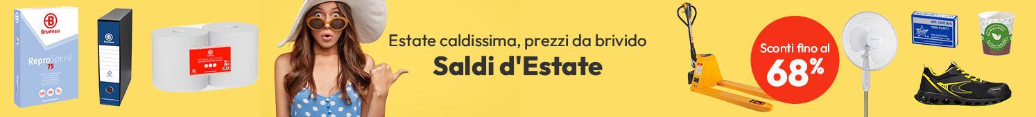 Saldi d'Esate sconti fino al 75%