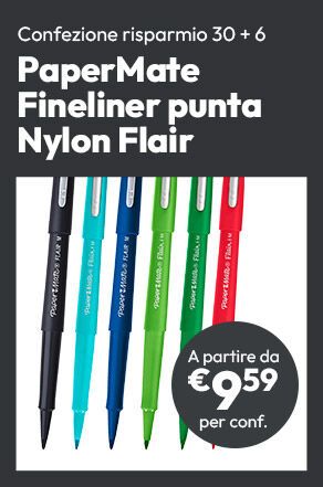 PaperMate Fineliner punta Nylon Flair - A partire da €9,59 per conf.