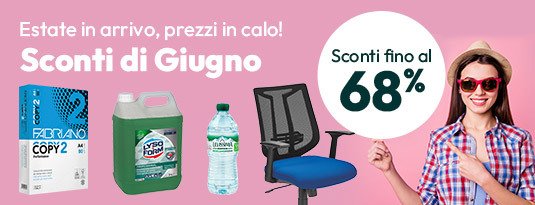 Sconti di giugno: scopri i tuoi articoli preferiti e risparmia fino al 68%