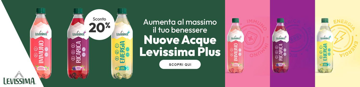 Acqua Levissima Plus sconto 20%