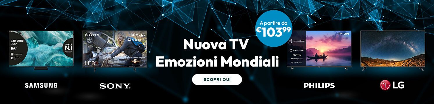 Nuova TV Emozioni Mondiali scopri tutto l'assortimento a partire da € 103,99
