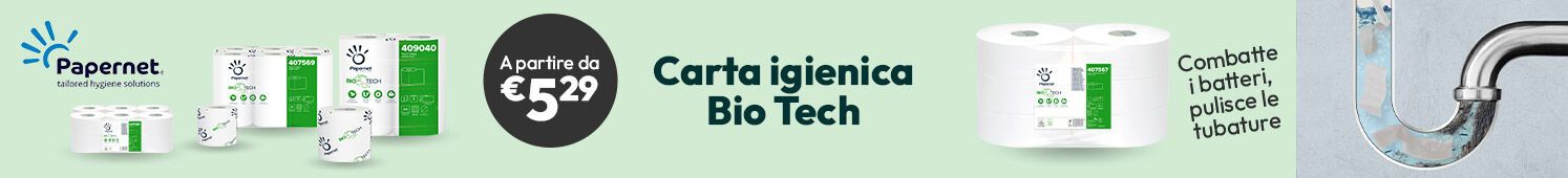 Carta igienica Papernet Bio Tech a partire da €5,29