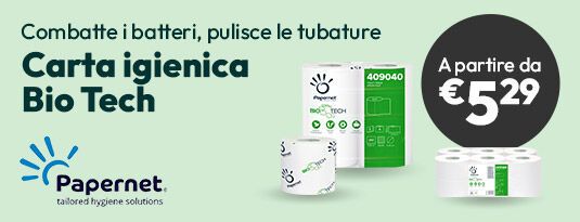 Carta igienica Papernet Bio Tech a partire da €5,29
