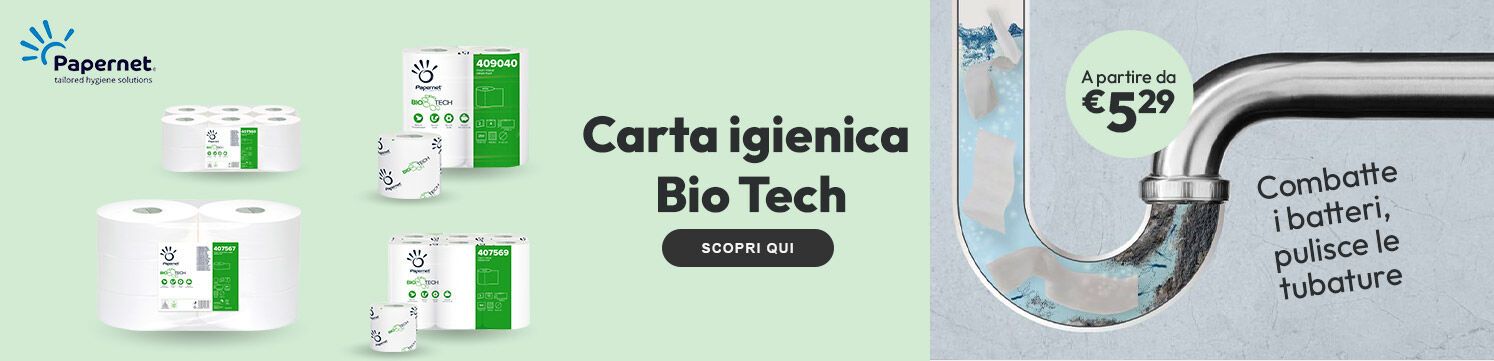 Carta igienica Papernet Bio Tech a partire da €5,29