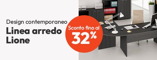 Linea arredo Lione sconti fino al 32%