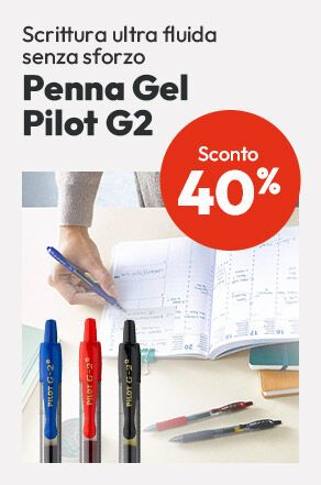 Penna PIlot G2 con sconto 40%