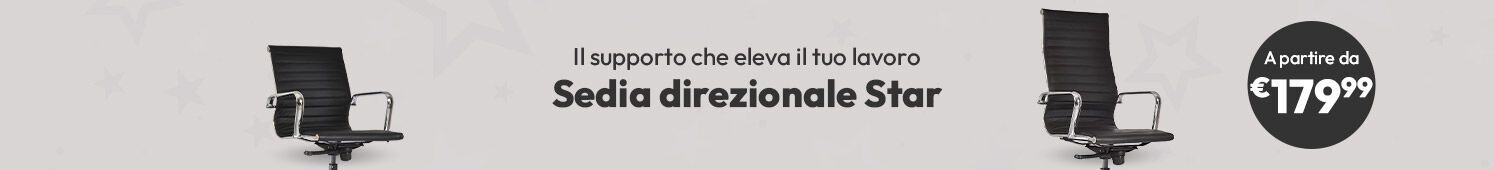 Sedia direzionale Star a partire da €179,99