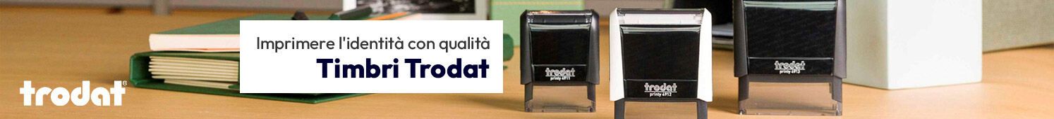 Scopri l'assortimento Trodat