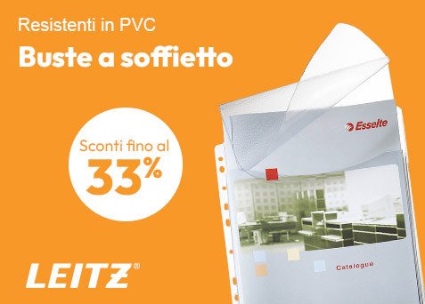 Buste a soffietto Leitz - sconti fino al 33%