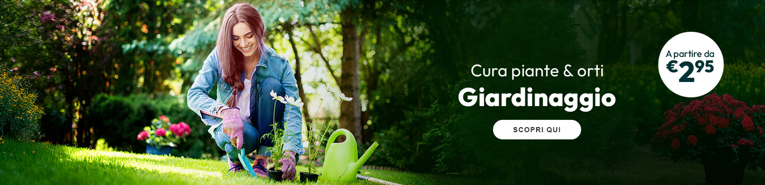 Speciale Giardinaggio - scopri tutti gli attrezzi per la cura di piante e orti!