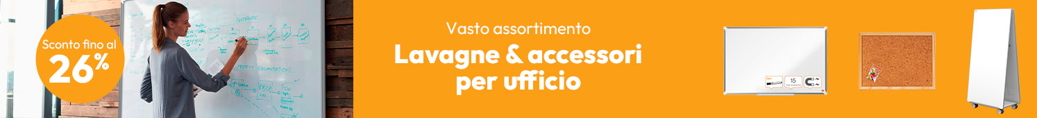 Lavagne & accessori con sconti fino al 26%