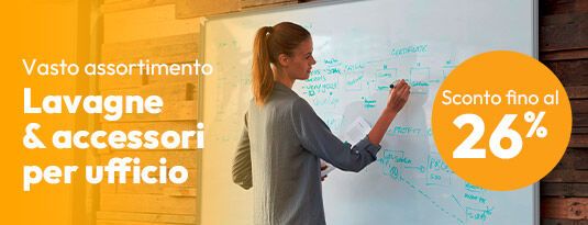 Lavagne & accessori con sconti fino al 26%