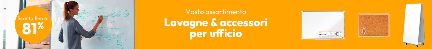 Lavagne & accessori con sconti fino al 81%