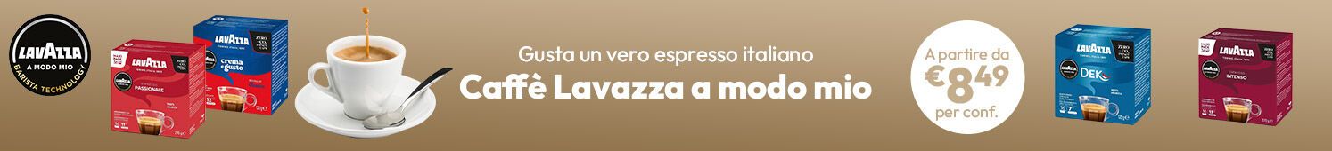 Caffè Lavazza A Modo Mio a partire da €8,49