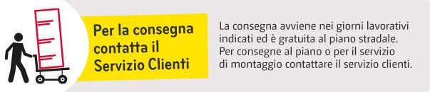 Per consegna contatta servizio clienti