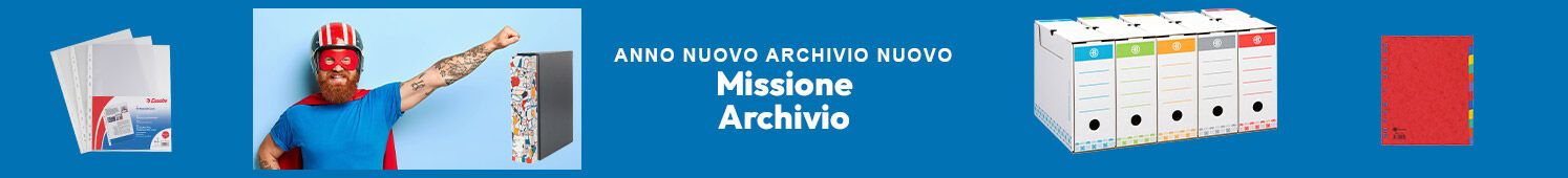 Missiona Archivio - Anno Nuovo Archivio Nuovo!