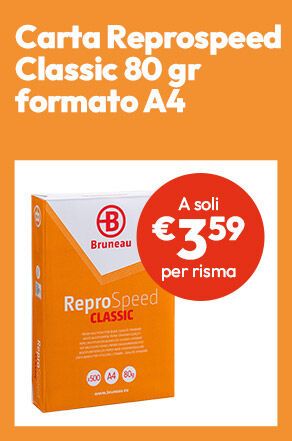 Carta Reprospeed Classic a soli € 3,59 per risma